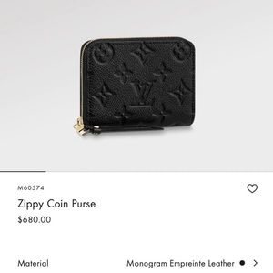 Louis Vuitton Authentic wallet - Zippy Coin Purse